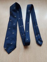 ! kék trombitás nyakkendő - 145 cm bulira vagy bármire - 828