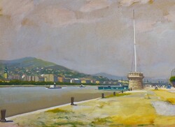 Zádor István (1882-1963): PESTI RAKPART 1938