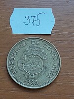 COSTA RICA 100 COLONES 1998 Alumíniumbronz 375