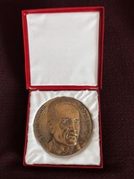 Mező Imre 1905-56 plakett dobozában