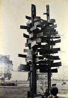Gyarmathy Tihamér (1915-2005): ELBLAG SZABADTÉRI SZOROB (Térbeli Formák Biennáléja) 1965