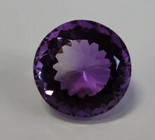 Ametiszt, 25,5 ct, 19,1x13 mm (3481) - szép szín!