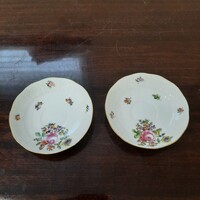 Herendi BHR mintás porcelán kávés csészealj