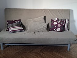 Kanapé ikea beddinge szép kordbársony huzattal, 2 párnával jó állapotban.