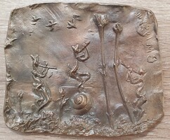 Borsos Miklós Tavasz  relief 1958. III.