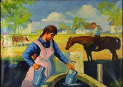 1P531 Parobek Alajos : Kútnál