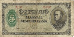 5 pengő 1926 eredeti állapot 2.