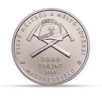 2.000 Forint Magyar Tüzoltóság 150 Éves 2020 Színesfém emlékérem zárt bontatlan  kapszulában