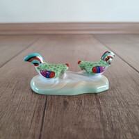 Antik Herendi pikkely mintás mini tyúkok