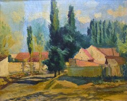 Krutsay Ferenc (1868-1924): FALU VÉGÉN