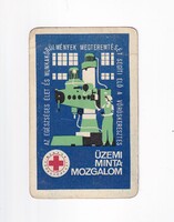 KN:12 Kártyanaptár   "Üzemi Minta Bolt" 1968