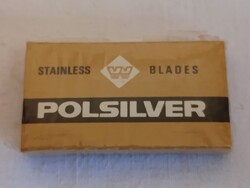 Borotvapenge 08 - POLSILVER 10db eredeti dobozban bontatlan