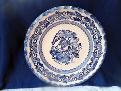 Mónus Ferenc - Hódmezővásárhely nagy falitányér 30,5 cm