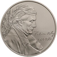 2.000 Forint Pilinszky János 2021 Színesfém emlékérem zárt bontatlan  kapszulában
