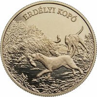 3.000 Forint Erdélyi Kopó  2023 Színesfém emlékérem zárt bontatlan  kapszulában