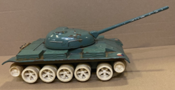 Retro fém játék tank modell