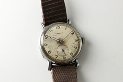 1940. Ernest Borel 34mm Karóra Működik | E. Borel .Co Military Watch Katonai