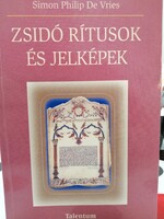 Simon Philip De Vries: Zsidó rítusok és jelképek. Ritka! Zsidó, hebraisztika szakirodalom