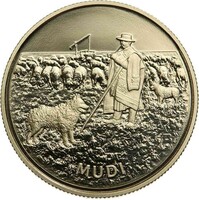 2.000 Forint Mudi  2022 Színesfém emlékérem zárt bontatlan  kapszulában