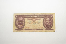 100 forintos papír pénz 1989 retró   B 278