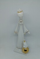 Aquincum porcelán királylány békával!