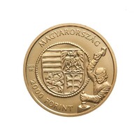 2.000 Forint U. László Aranyforintja 2020 Emlékérem  zárt bontatlan  kapszulában