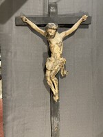ANTIK KORPUSZ, A MEGFESZÍTETT JÉZUS !!  97X54 cm!!