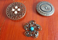 Vintage övcsat ruhakiegészítő