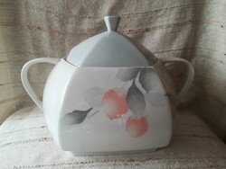Scherzer Bavaria porcelán leveses tál