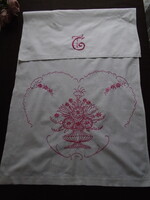 Törölköző, kéztörlő, rúdra való. 96 x 49 cm.