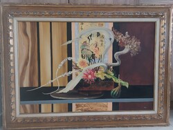 Korga György Ikebana 60x90 cm