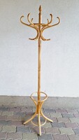 Thonet jellegű álló fogas fából, 186 cm
