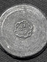 Lánchíd bárca 3 1/2 ólom, 33mm.