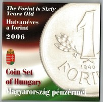 2006   forgalmi sor  szinezüst  érmével