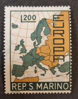 1967. SAN MARINO - EURÓPA bélyeg - postatiszta  (V-505.)