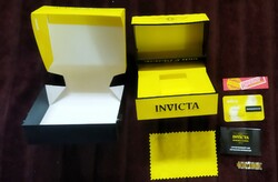 Szép Invicta óradoboz és tartozékai