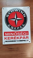 Zománctábla SCHWINN CSEPEL