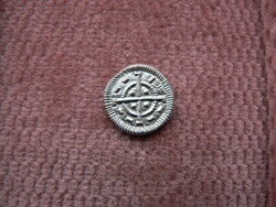 II. BÉLA EZÜST DENÁR ÉH 53. (1131-1141)  UNC. (1 vonal függ., 1 vonal vízsz. SZIGLA!) EREDETI!!!