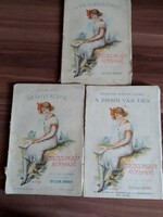 Egyben 3 db Tutsek Anna könyv, Százszorszép könyvek sorozat, 1930, 1931, 1932