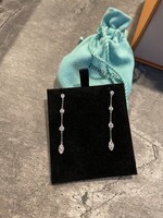 Tiffany platina gyémànt fülbevaló