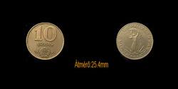 10 FORINT - AZ ÚJ REZESEK KÖZÜL ....1985 - Kis címerrel!
