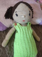 60cm kézzel horgolt baba amigurumi