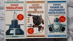 Arzenál könyvek:Korszerű tengeralattjárók/hadipuskák és géppisztolyok/vadász és csapásmérő repülők