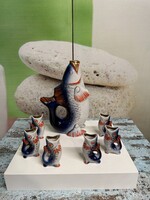 Orosz Halas Porcelán Italos Készlet A135
