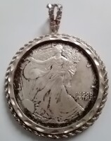 USA Ezüst 1 Dollár Liberty 1996 Medál