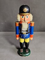 Fából készült Erzgebirge diótörő figura 1970 DDR ALKUDHATÓ