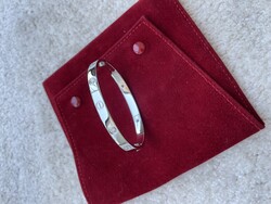 Eredeti Cartier love bracelet gyémántokkal