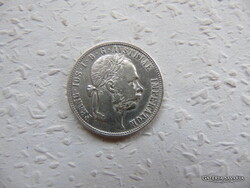 Habsburg ezüst 1 florin 1878