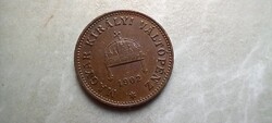 1 FILLÉR 1902