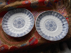 2 db antik Sarreguemines fajansz tányér  16 cm